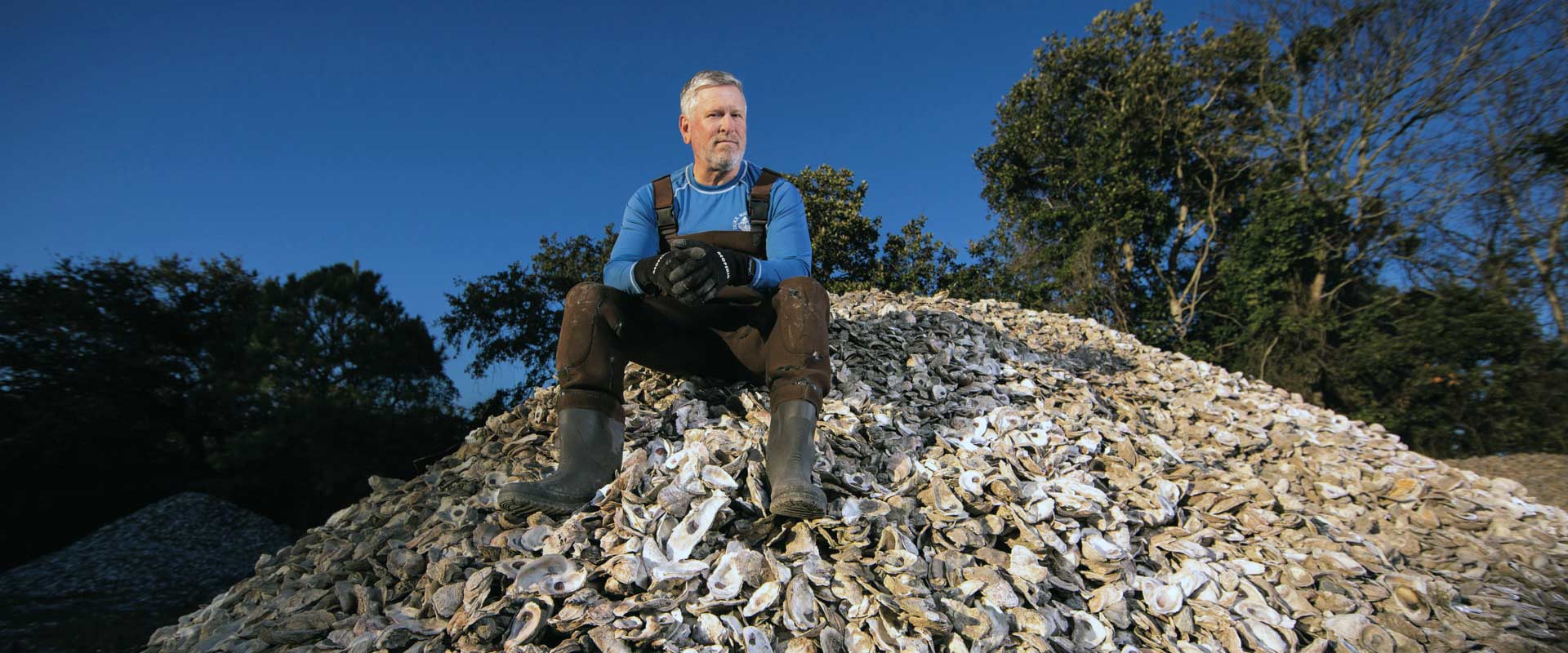 Duke Aquafarm founder Tom Schultz, an expert in marine molecular conservation, is working to understand climate’s impact on seafood such as oysters.