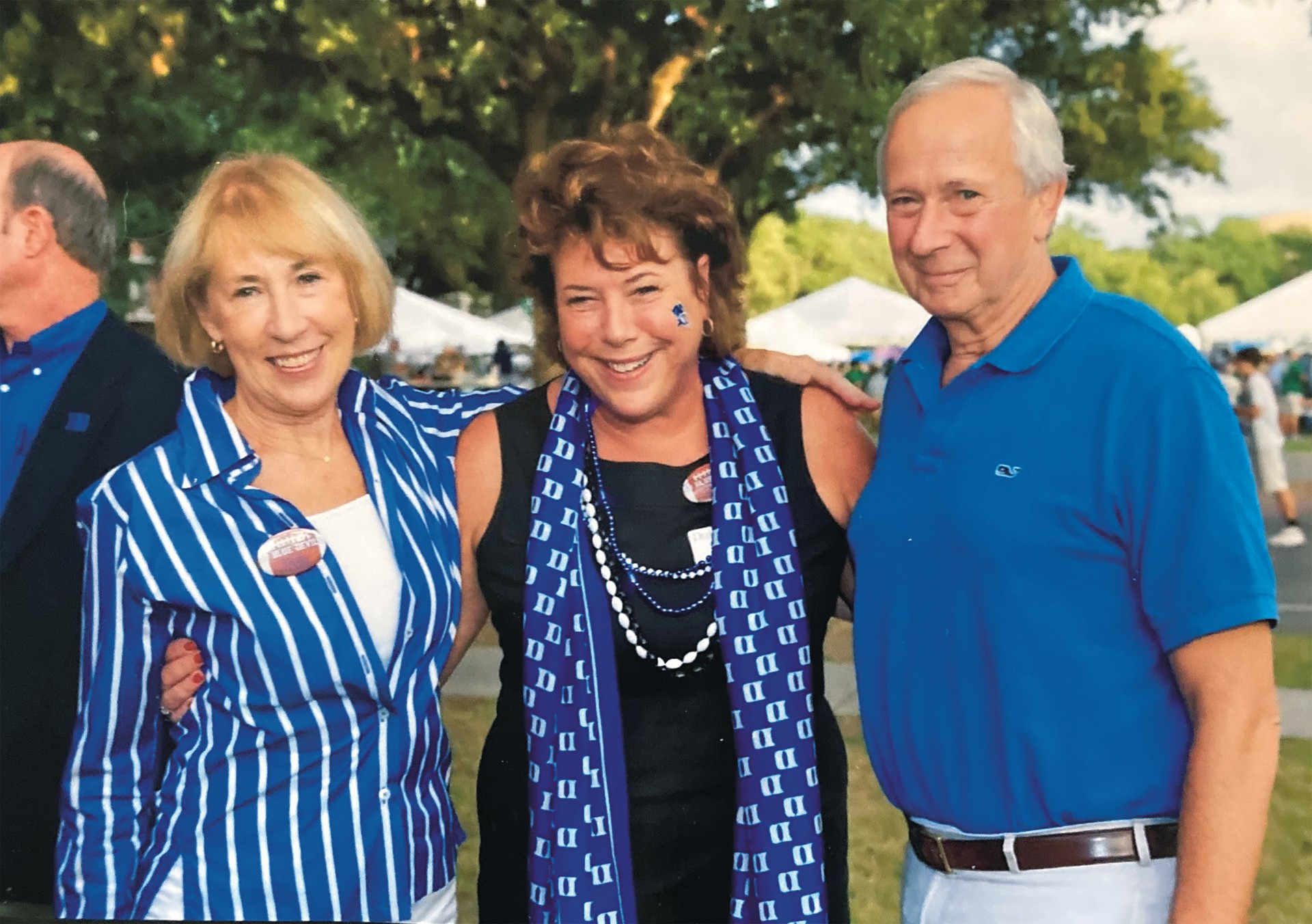 Sterly Wilder with former Duke President Richard Brodhead and his wife, Cynthia