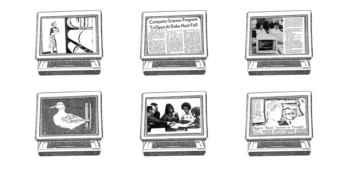 Computer Science 50th Anniversary Illustration