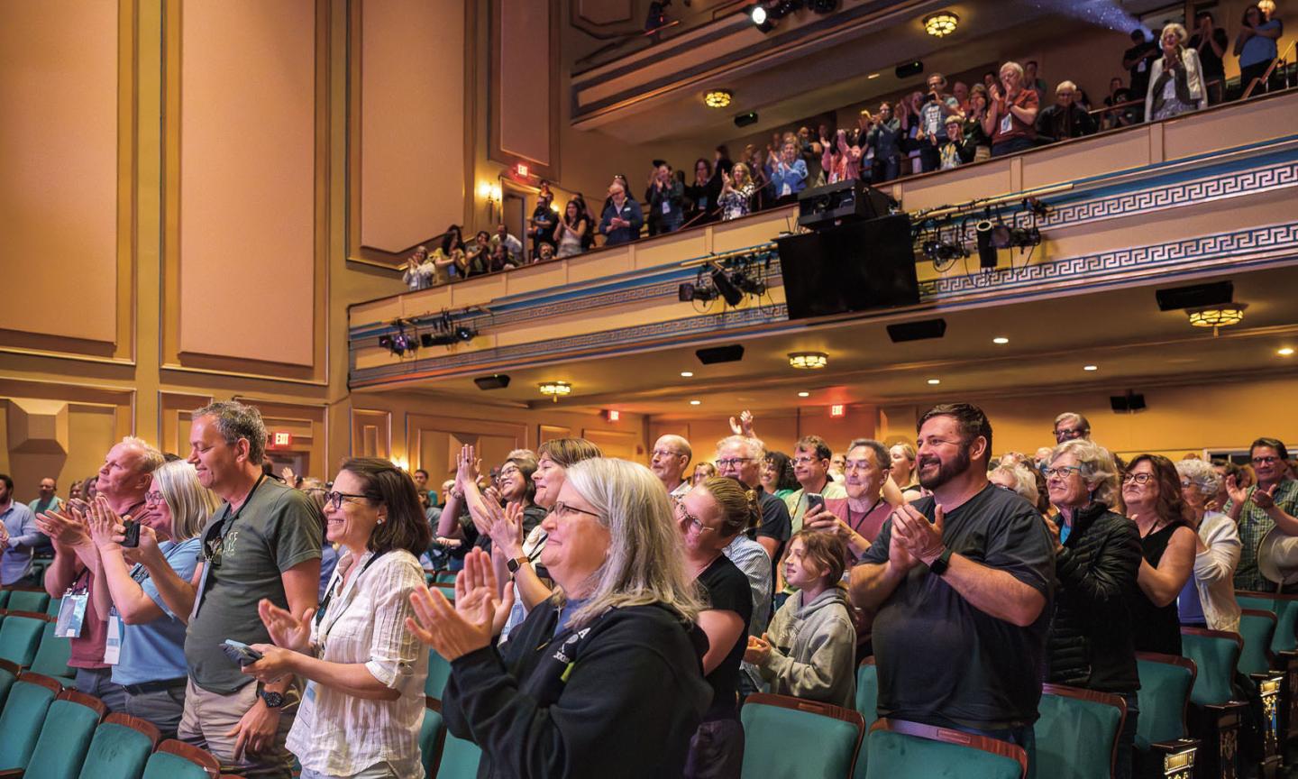 Audience at the 2025 Full Frame Documentary Festival