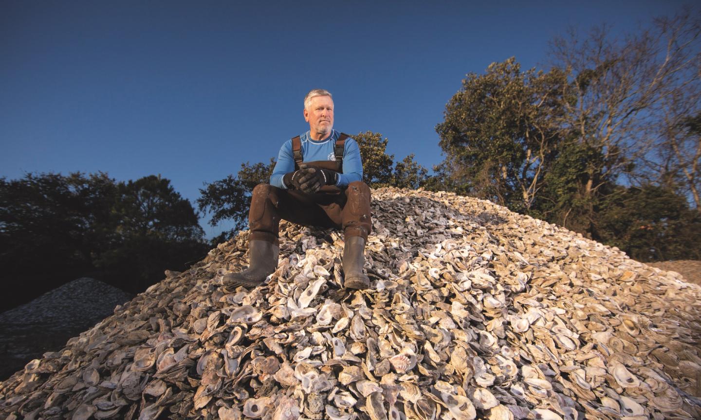 Duke Aquafarm founder Tom Schultz, an expert in marine molecular conservation, is working to understand climate’s impact on seafood such as oysters.