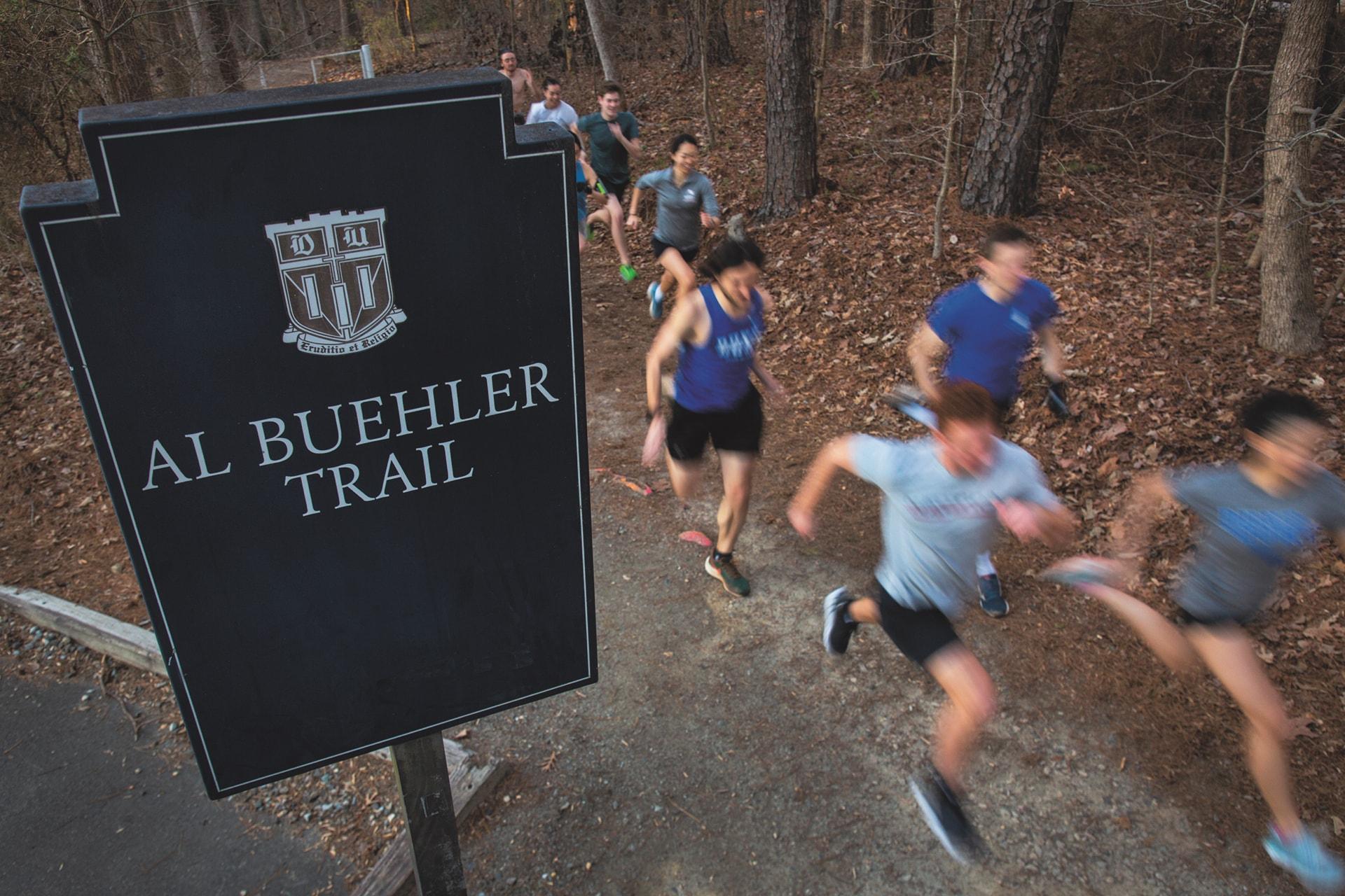THUMBNAIL: Runners on the Al Buehler Trail