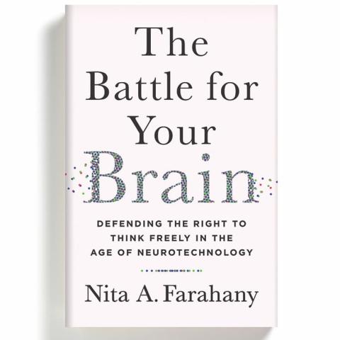 Jacket of book titled The Battle for Your Brain